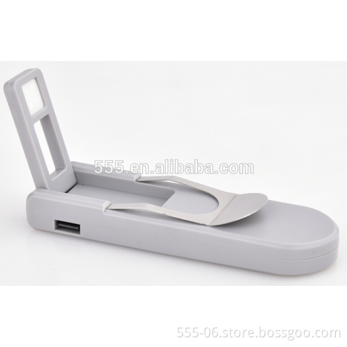 Cartoon menu holder car power bank 3000mah LED light